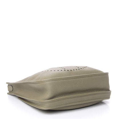 Hermes Taurillon Clemence Evelyne III GM Sauge 4 of 12