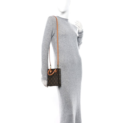 Louis Vuitton Monogram Petit Sac Plat 2 of 10