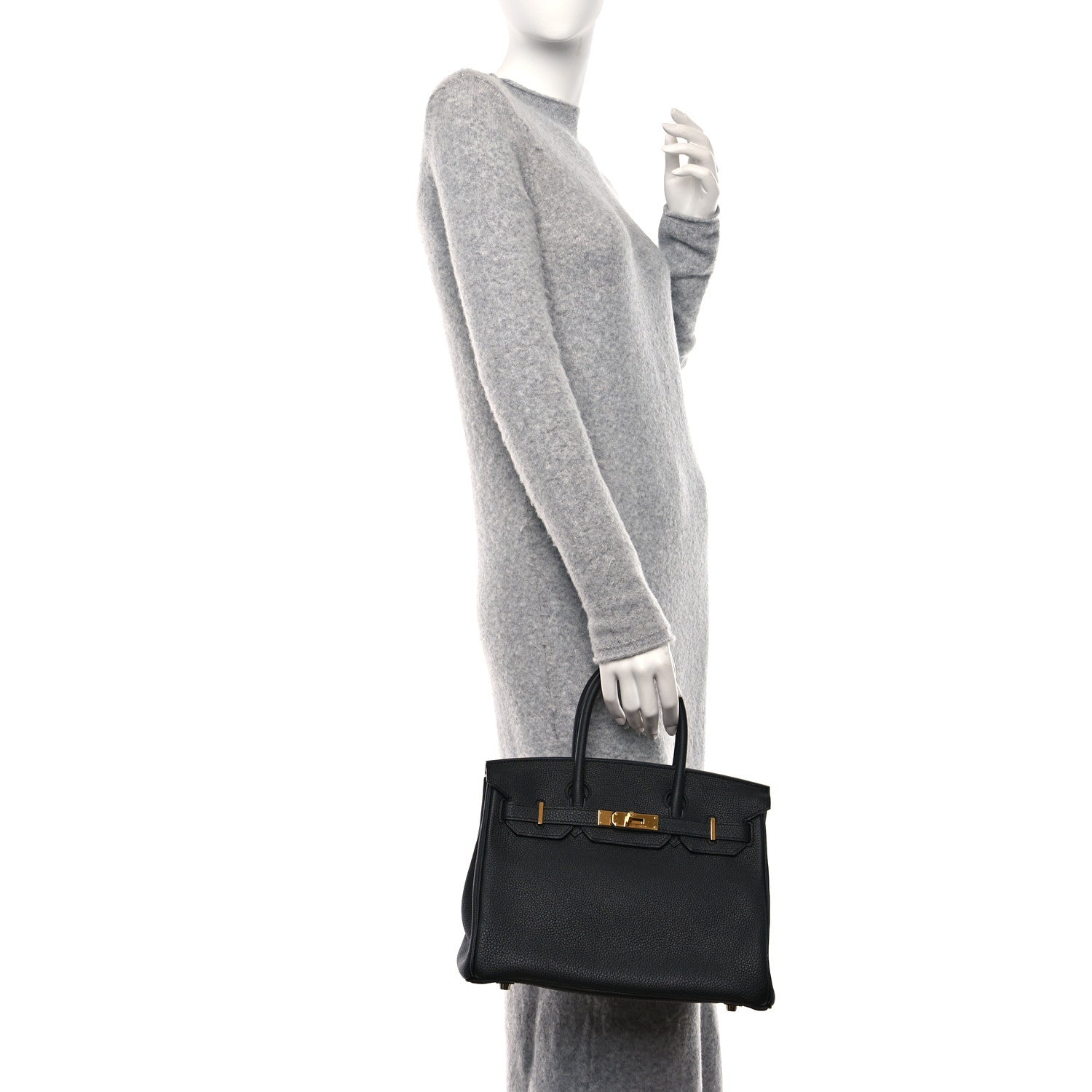 Hermes Togo Birkin 30 Black 2 of 12