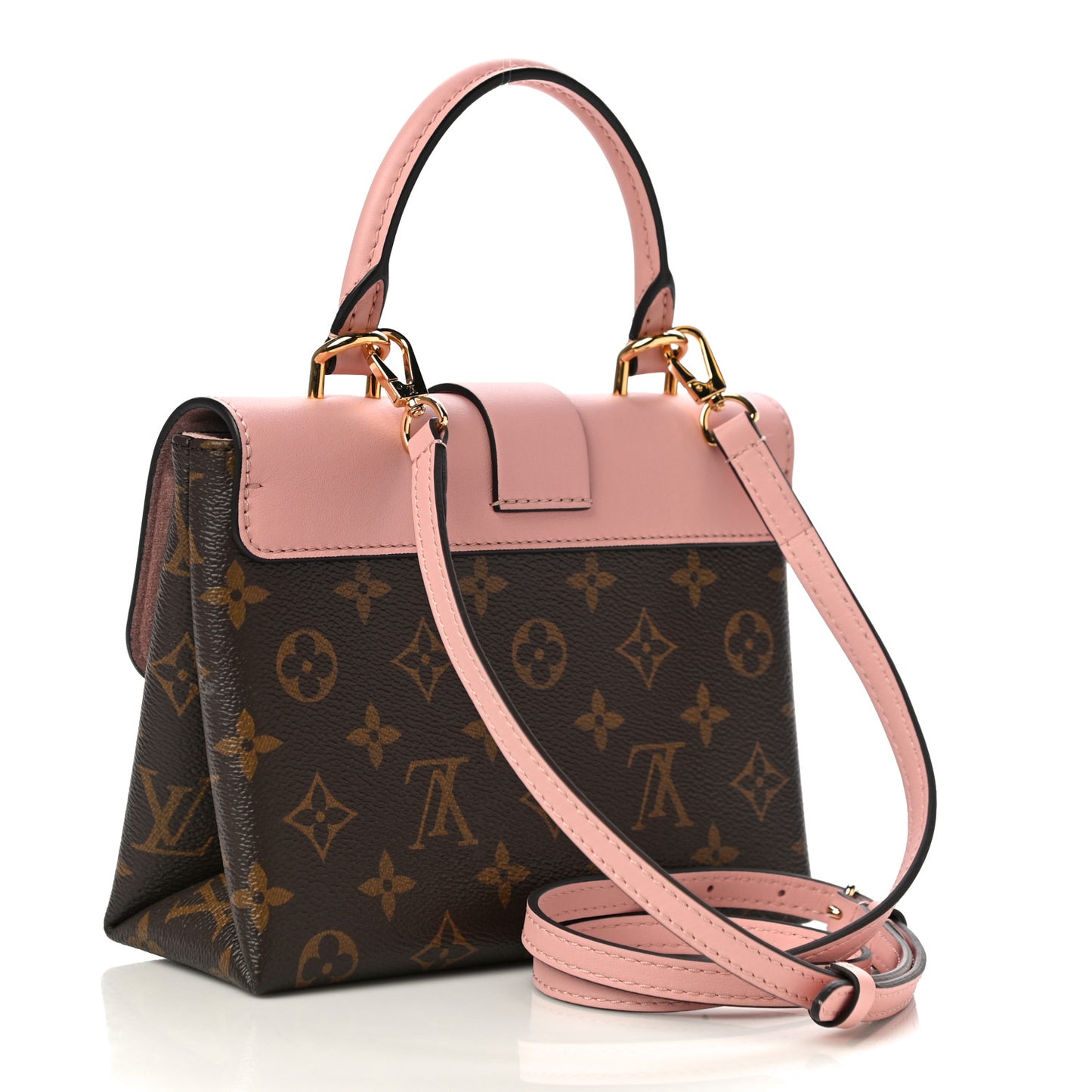Monogram Locky BB Rose Poudre