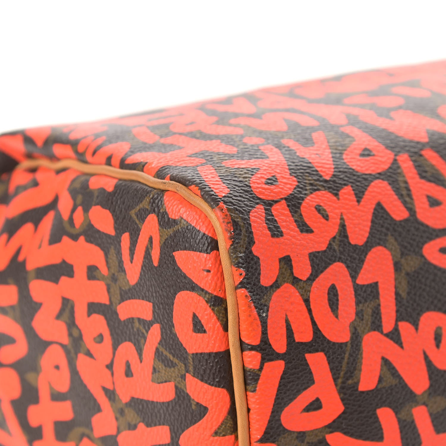 Louis Vuitton Monogram Graffiti Speedy 30 Orange 10 of 21