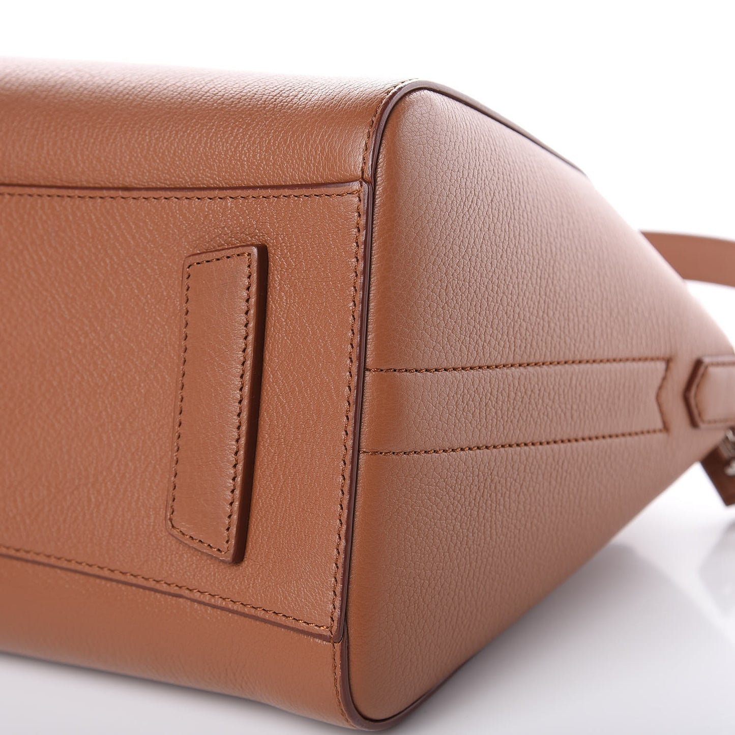 Sugar Goatskin Small Antigona Cognac