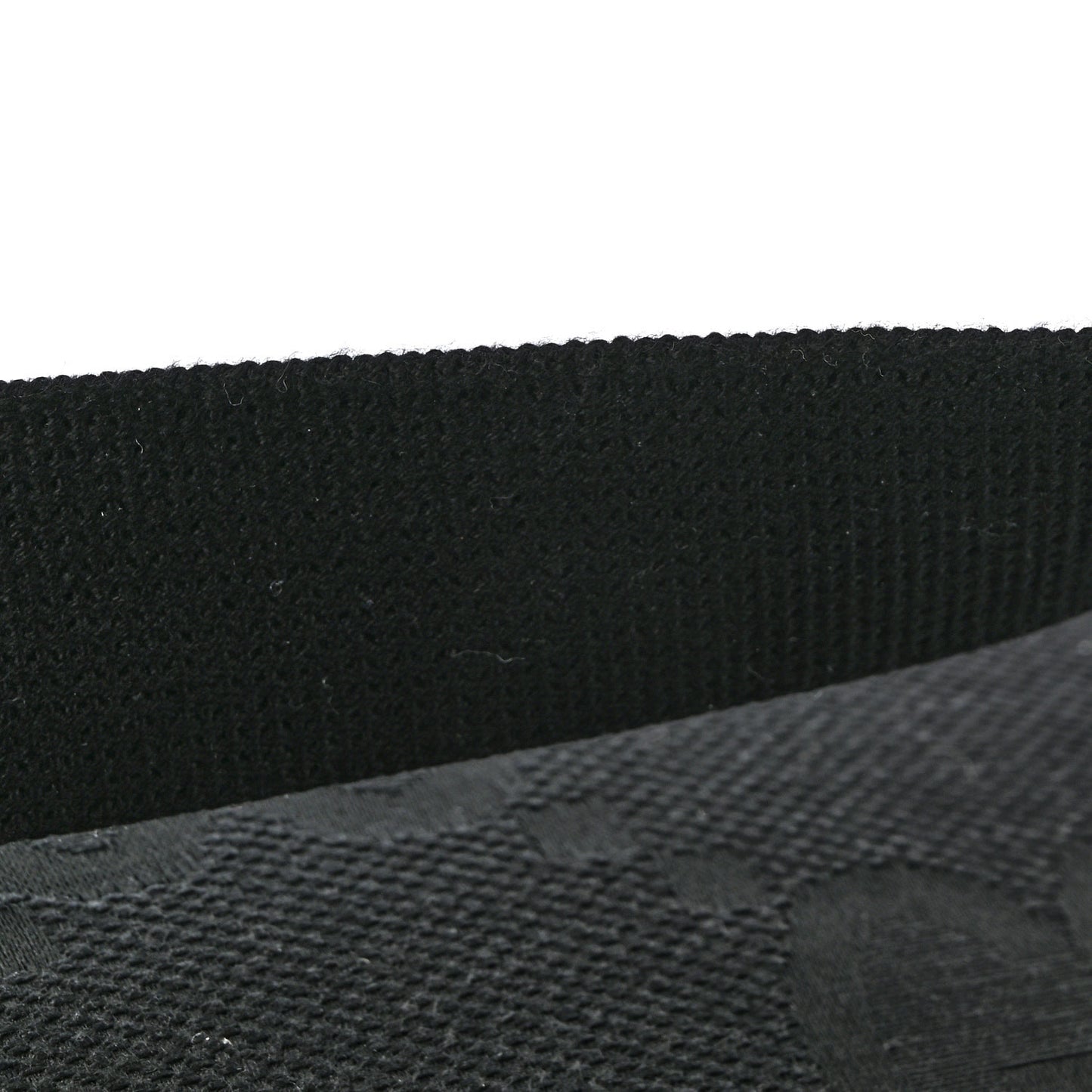 Monogram Jumbo GG Textured Dollar Calfskin Web Belt Bag Black