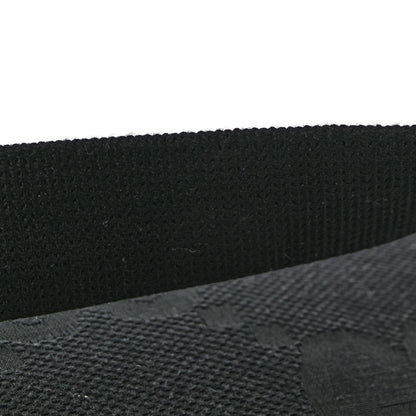 Gucci Monogram Jumbo GG Textured Dollar Calfskin Web Belt Bag Black 12 of 12