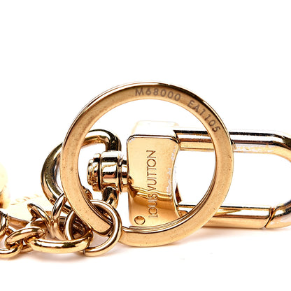 Louis Vuitton LV Circle Bag Charm Key Holder Gold 3 of 4