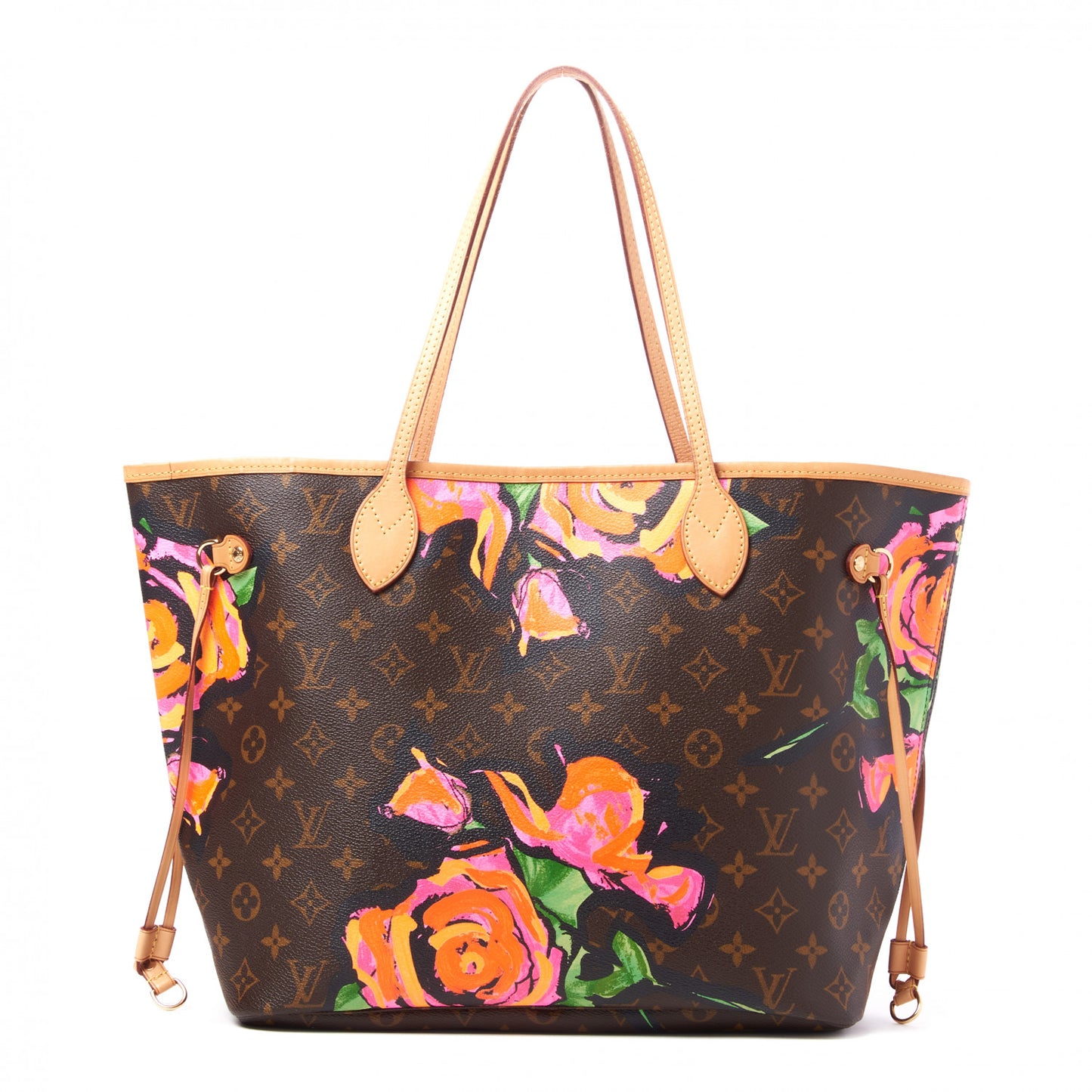 Monogram Roses Neverfull MM
