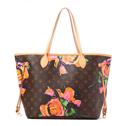 Louis Vuitton Monogram Roses Neverfull MM 1 of 8