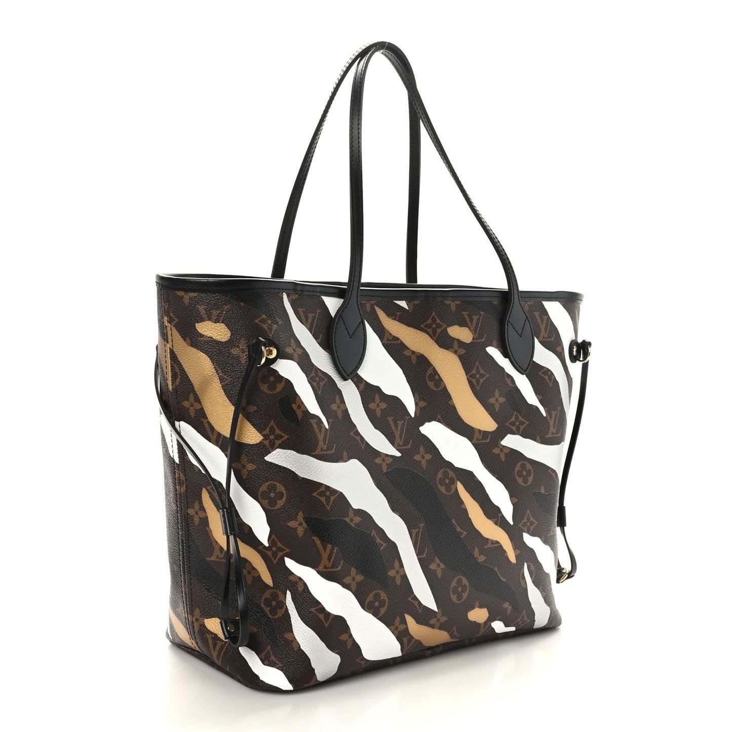 x LoL Monogram Neverfull MM Gold Silver