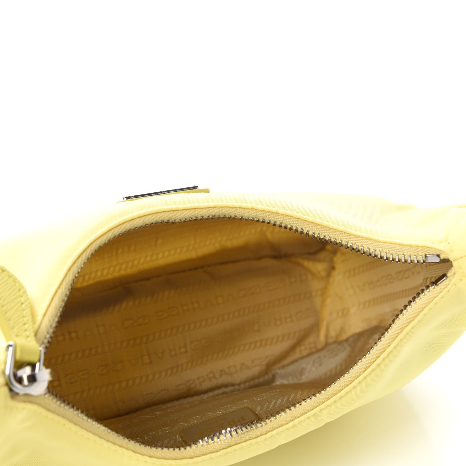 Prada Nylon Saffiano Re-Edition 2005 Shoulder Bag Ananas 5 of 11