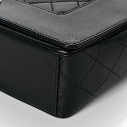 Chanel Sheepskin Quilted Vintage Mademoiselle Flap Black 10 of 14