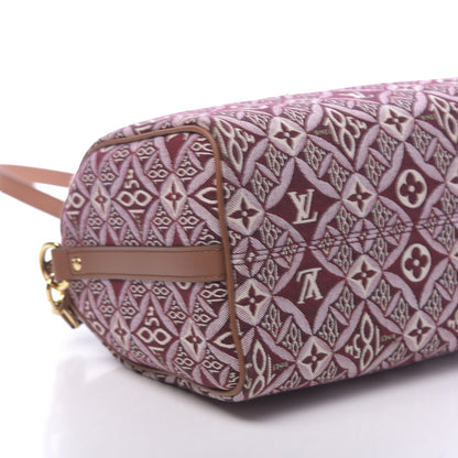 Louis Vuitton Jacquard Since 1854 Speedy Bandouliere 25 Bordeaux 7 of 8