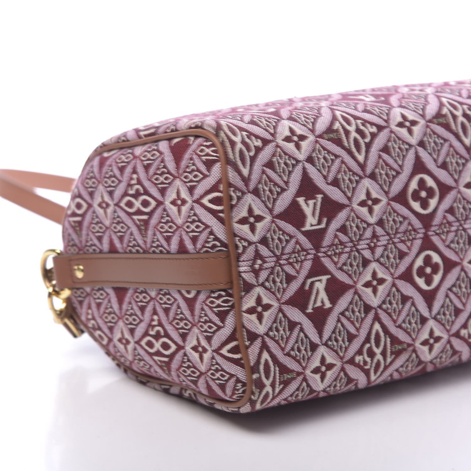 Louis Vuitton Jacquard Since 1854 Speedy Bandouliere 25 Bordeaux 7 of 8