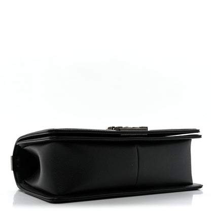 Chanel Caviar Quilted Medium Boy Flap Black 4 of 11