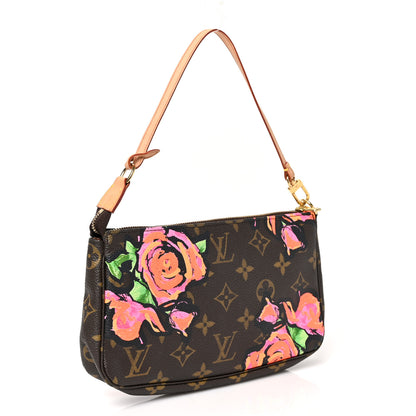 Louis Vuitton Monogram Roses Pochette Accessories 3 of 8