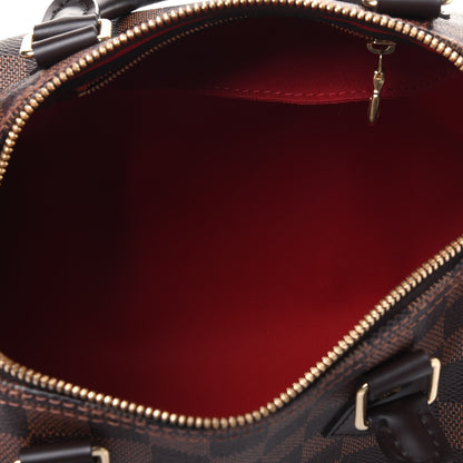 Louis Vuitton Damier Ebene Speedy Bandouliere 25 6 of 14
