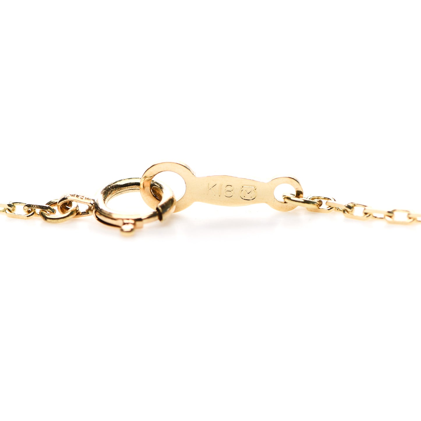 18K Yellow Gold Akoya Pearl 4.5-6mm Station Necklace
