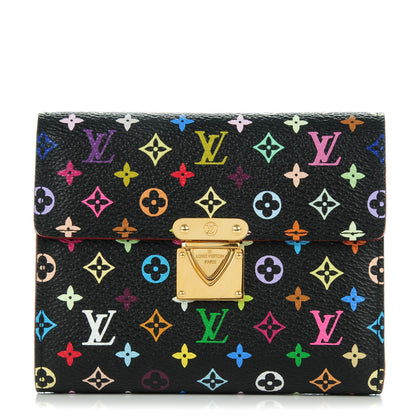 Louis Vuitton Monogram Multicolor Koala Wallet Black 1 of 7