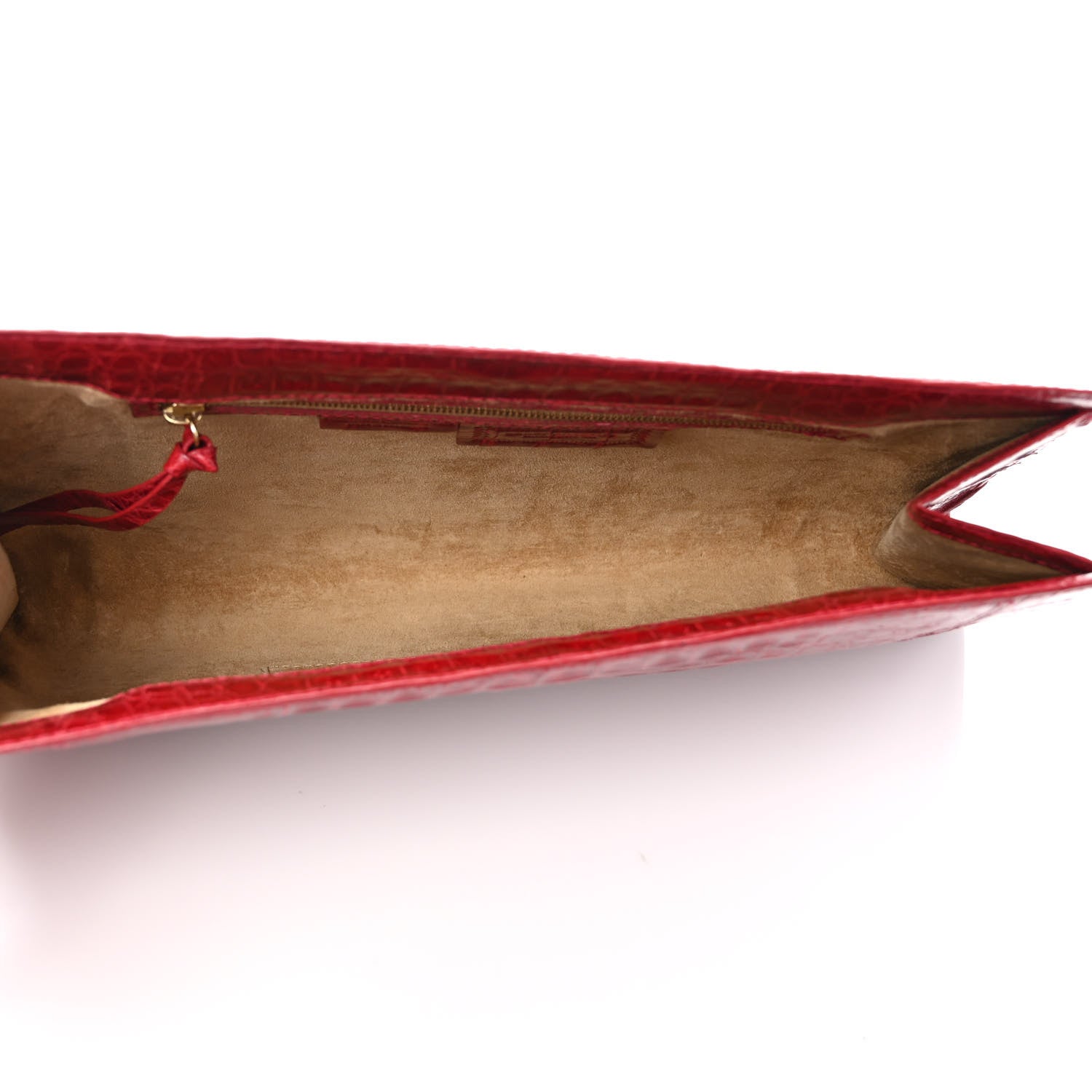 Nancy Gonzalez Crocodile Clutch Red 5 of 6