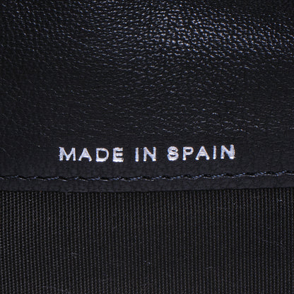 Chanel Lambskin CC Yen Wallet Black 7 of 8