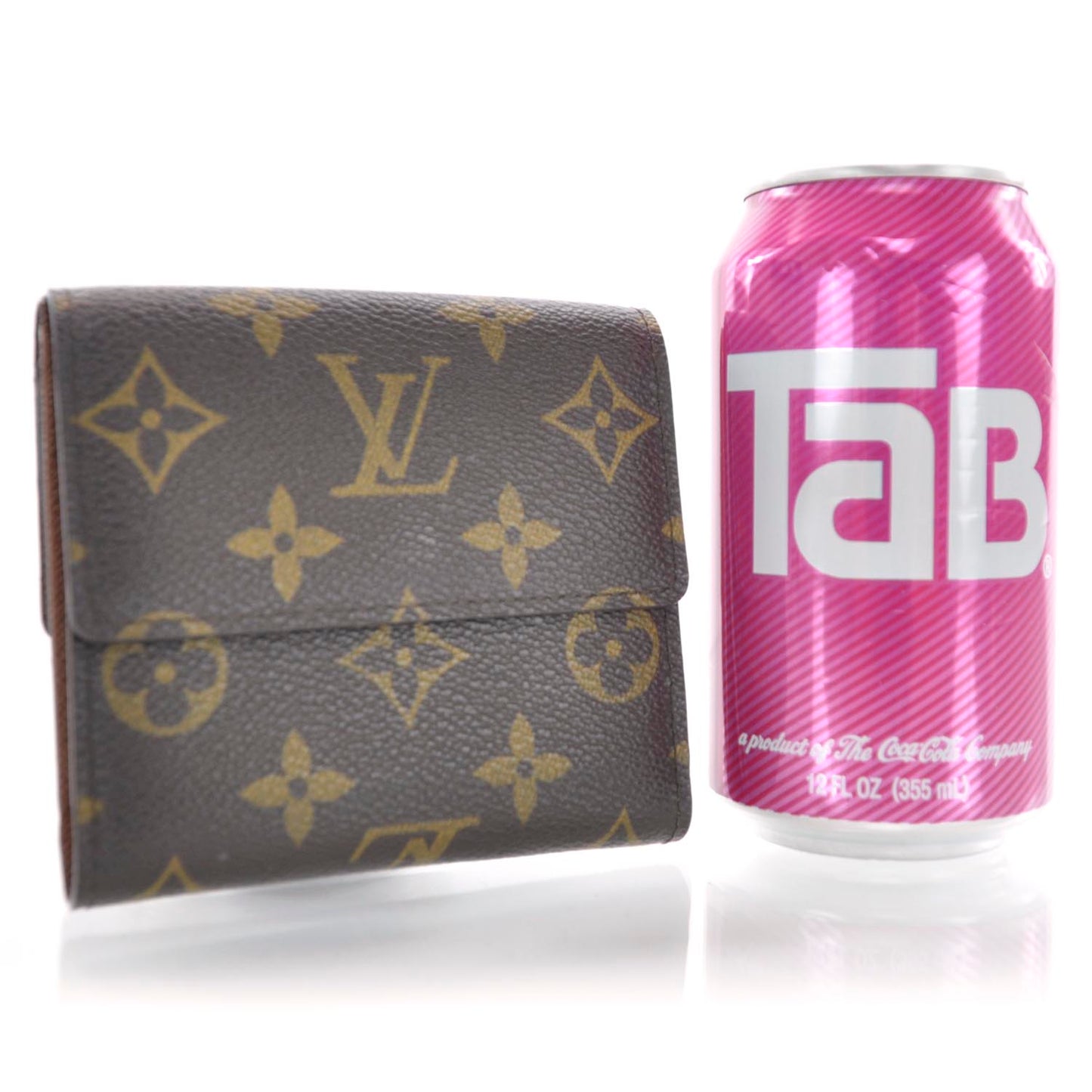 Monogram Porte-Monnaie Billets Cartes Credit Wallet
