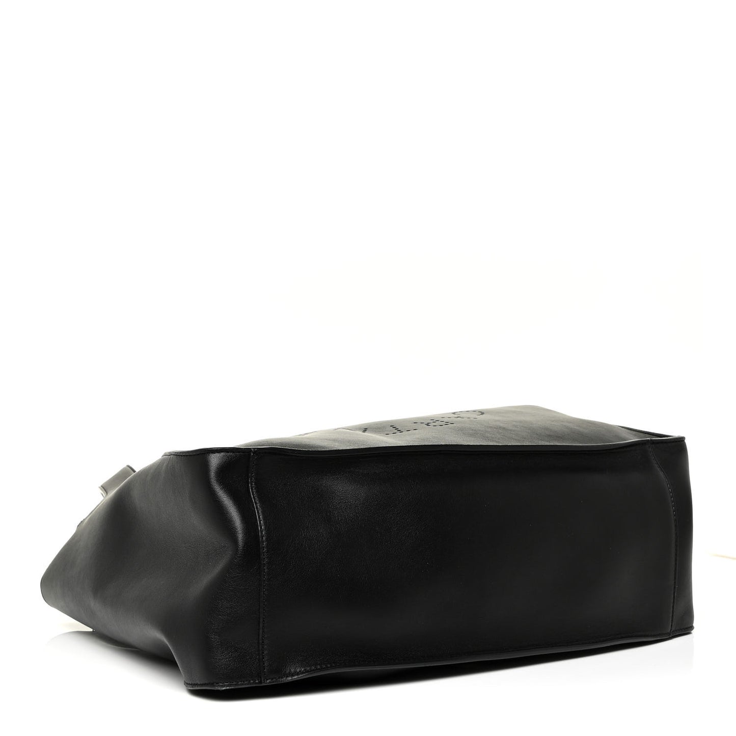 Eco Alter Nappa East West Perforated Tote Black