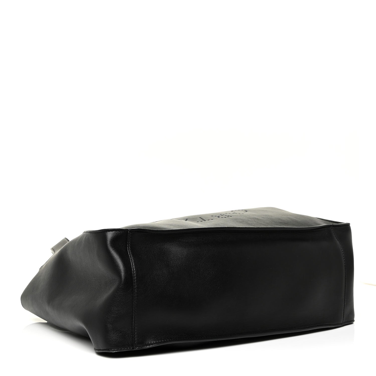 Stella McCartney Eco Alter Nappa East West Perforated Tote Black 5 of 11