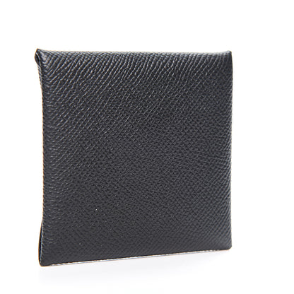 Hermes Epsom Bastia Coin Purse Black 2 of 5