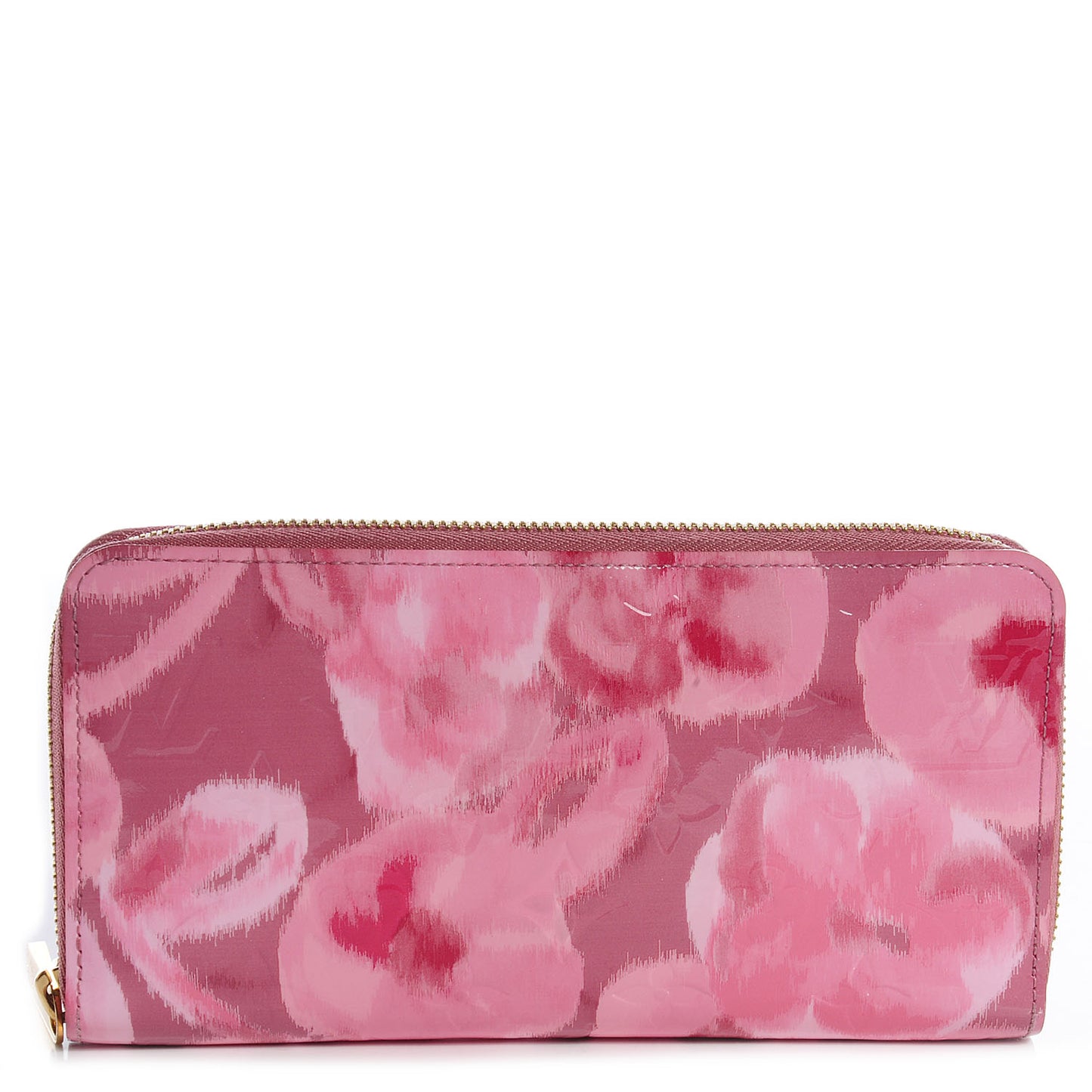 Vernis Ikat Zippy Wallet Rose Velours