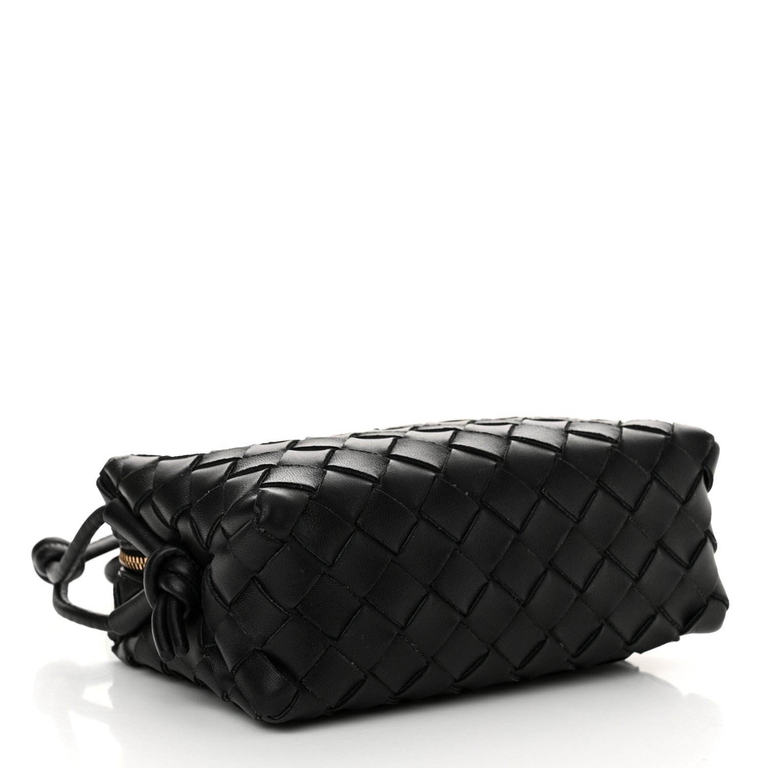Bottega Veneta Nappa Intrecciato Mini Loop Camera Bag Black 4 of 9