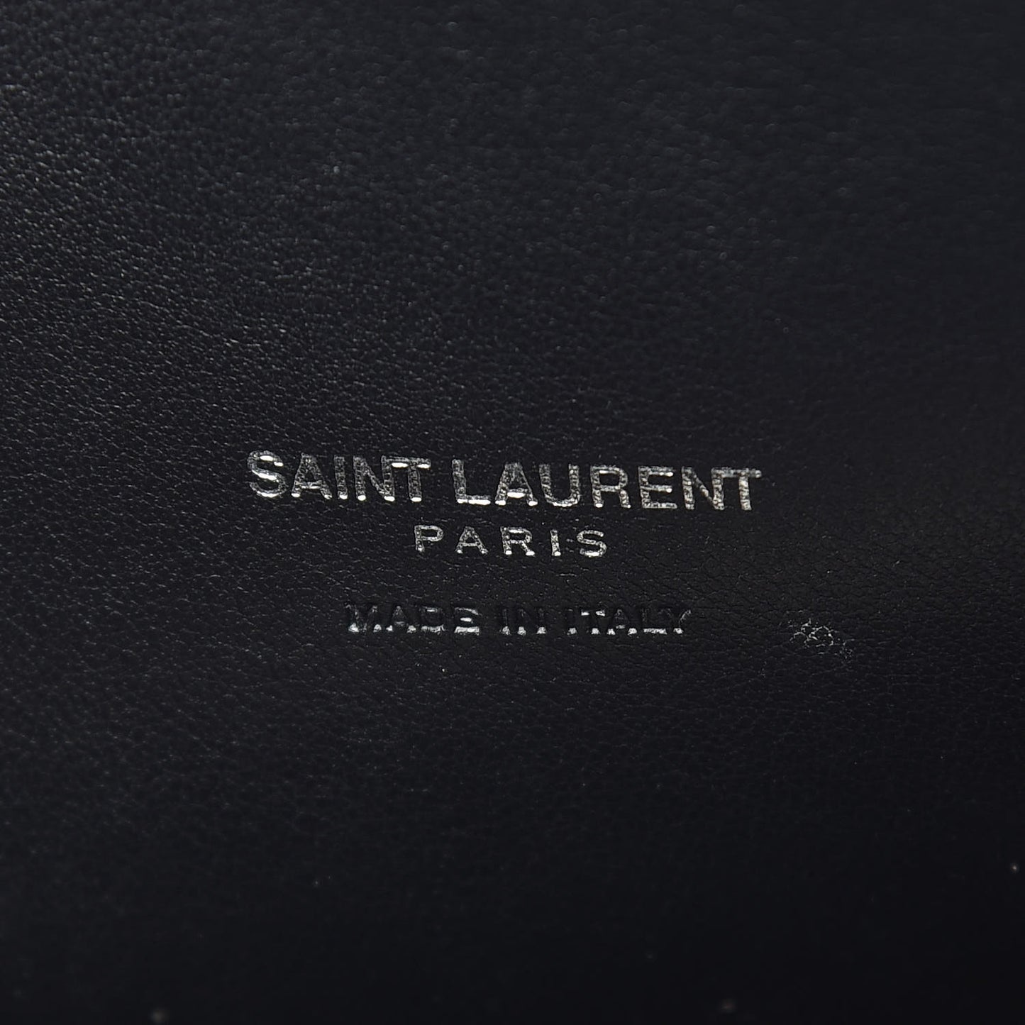 Grained Calfskin Baby Sac De Jour Black