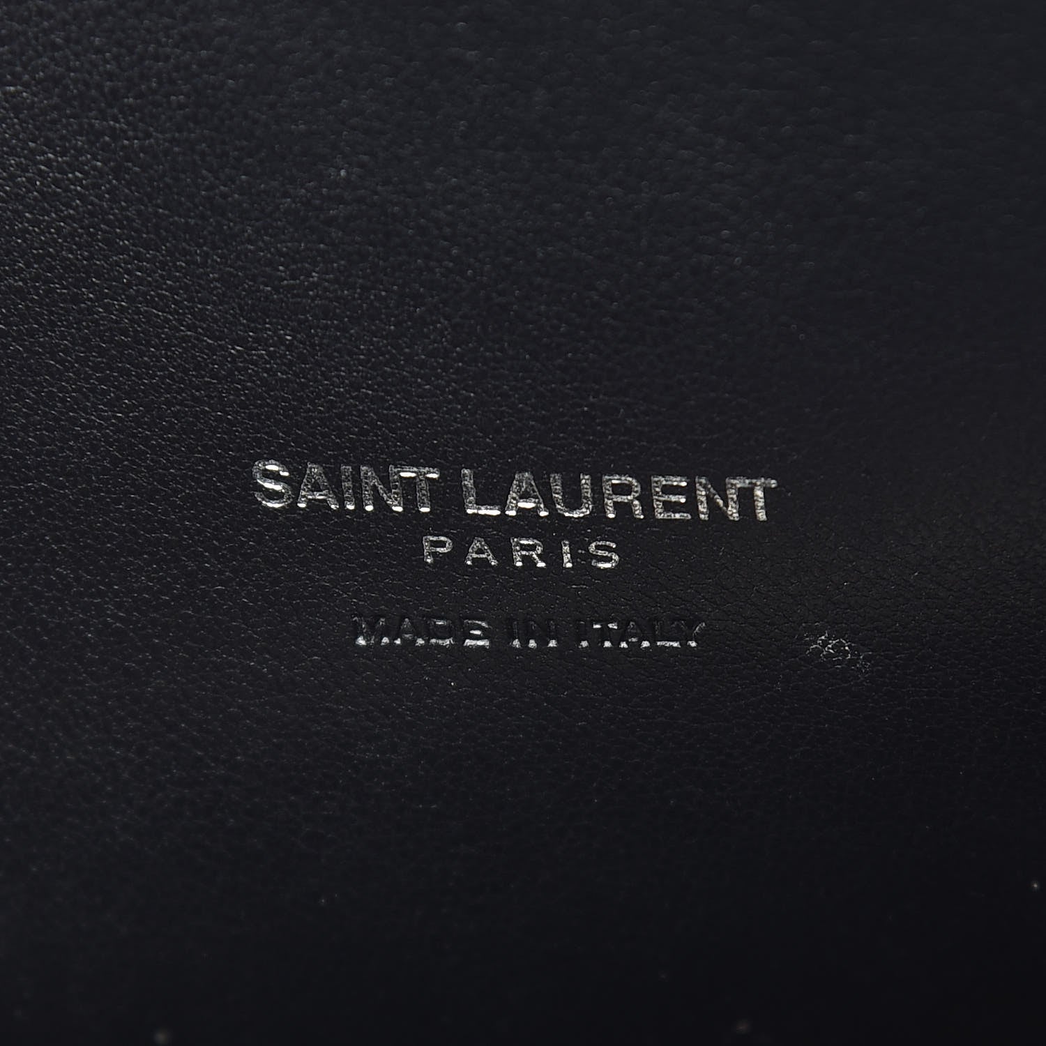 Saint Laurent Grained Calfskin Baby Sac De Jour Black 8 of 9