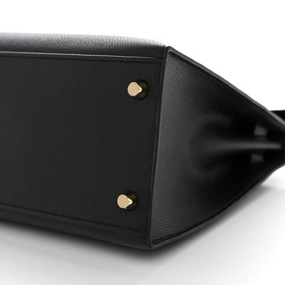 Hermes Epsom Kelly Sellier 28 Black 10 of 11