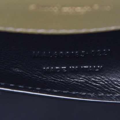 Saint Laurent Grain De Poudre Textured Mixed Matelasse Medium Triquilt Monogram Satchel Vert Kaki 7 of 9