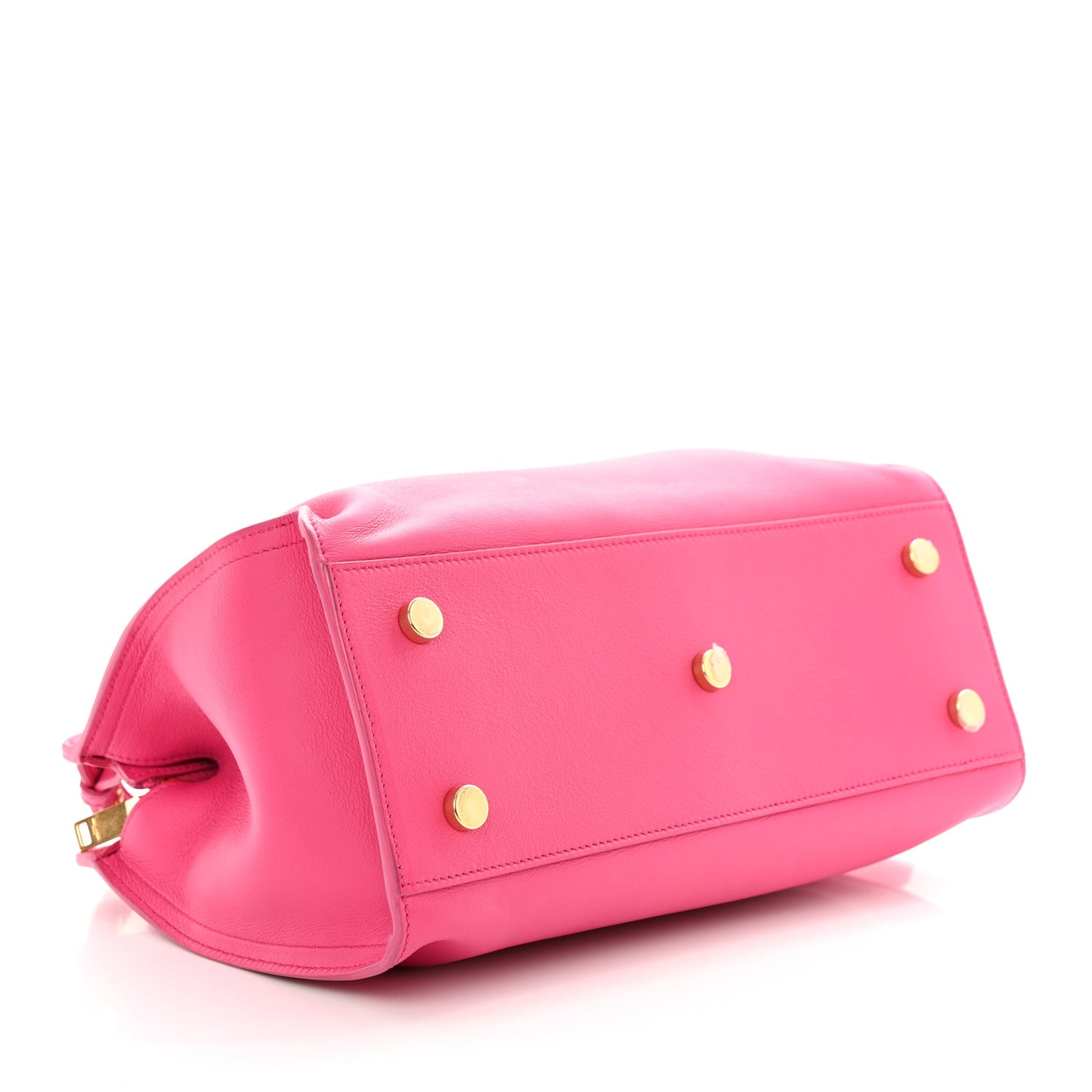 Calfskin Baby Monogram Cabas Fuchsia