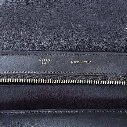 Celine Bullhide Calfskin Small Tri-Color Trapeze Almond 6 of 12