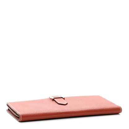 Hermes Epsom Bearn Gusset Wallet Brique 4 of 8