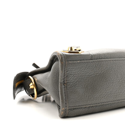 Balenciaga Chevre Gold Metallic Edge Hardware Mini City Gris Acier 10 of 11