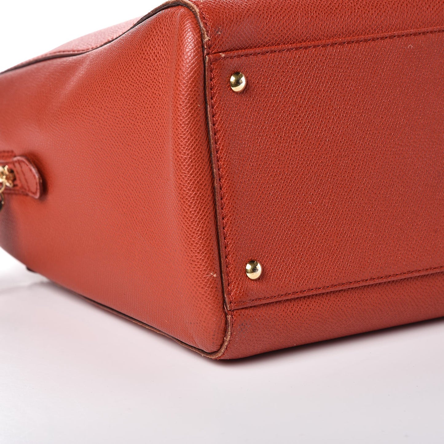 Caviar Zip Top Tote Red