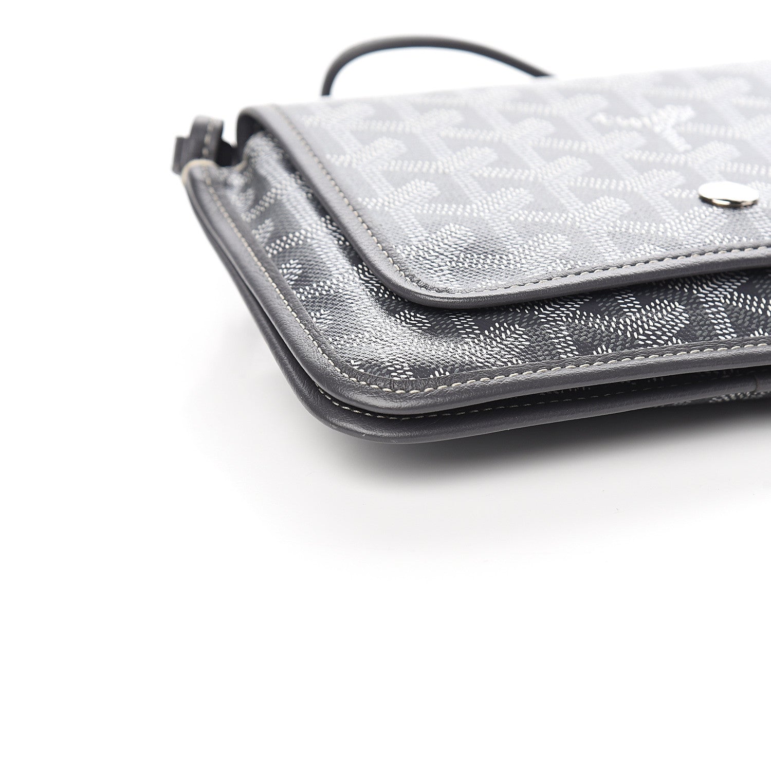 Goyard Goyardine Plumet Wallet Clutch Grey 6 of 8