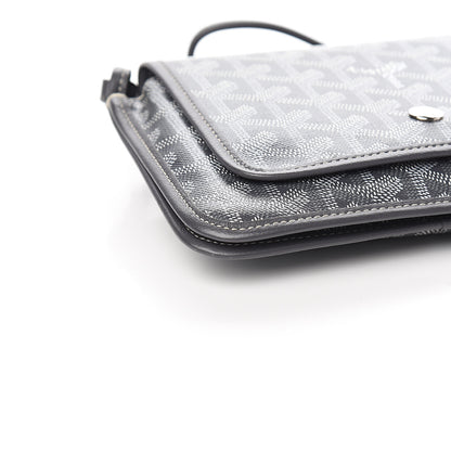Goyard Goyardine Plumet Wallet Clutch Grey 6 of 8