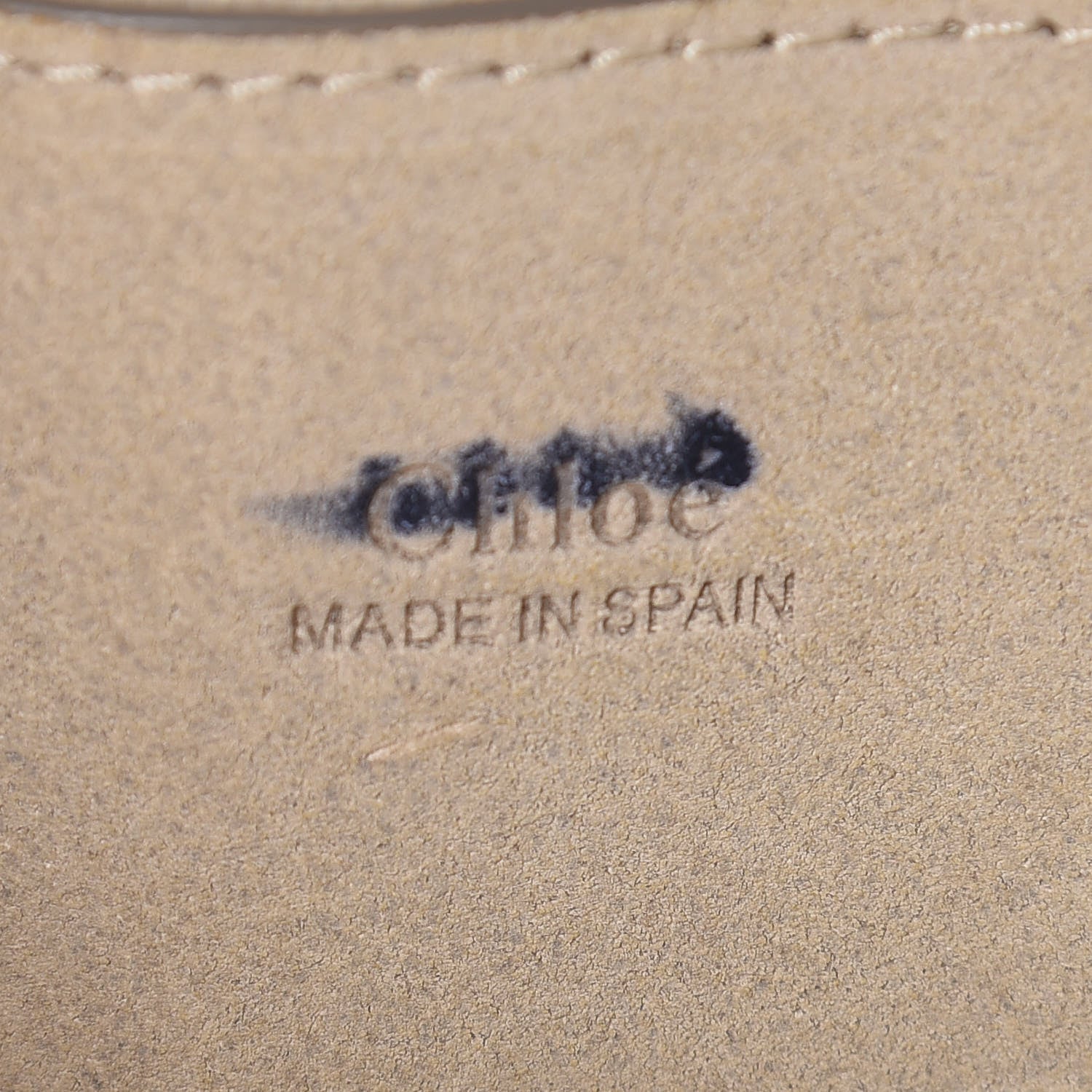 Chloe Suede Calfskin Small Faye Shoulder Bag Denim Blue 8 of 16