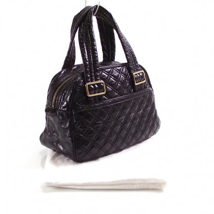 Marc Jacobs Patent Quilted URSULA Bowler Black 3 of 11