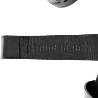 Hermes Calfskin Womens Chypre Sandals 36.5 Black 6 of 9