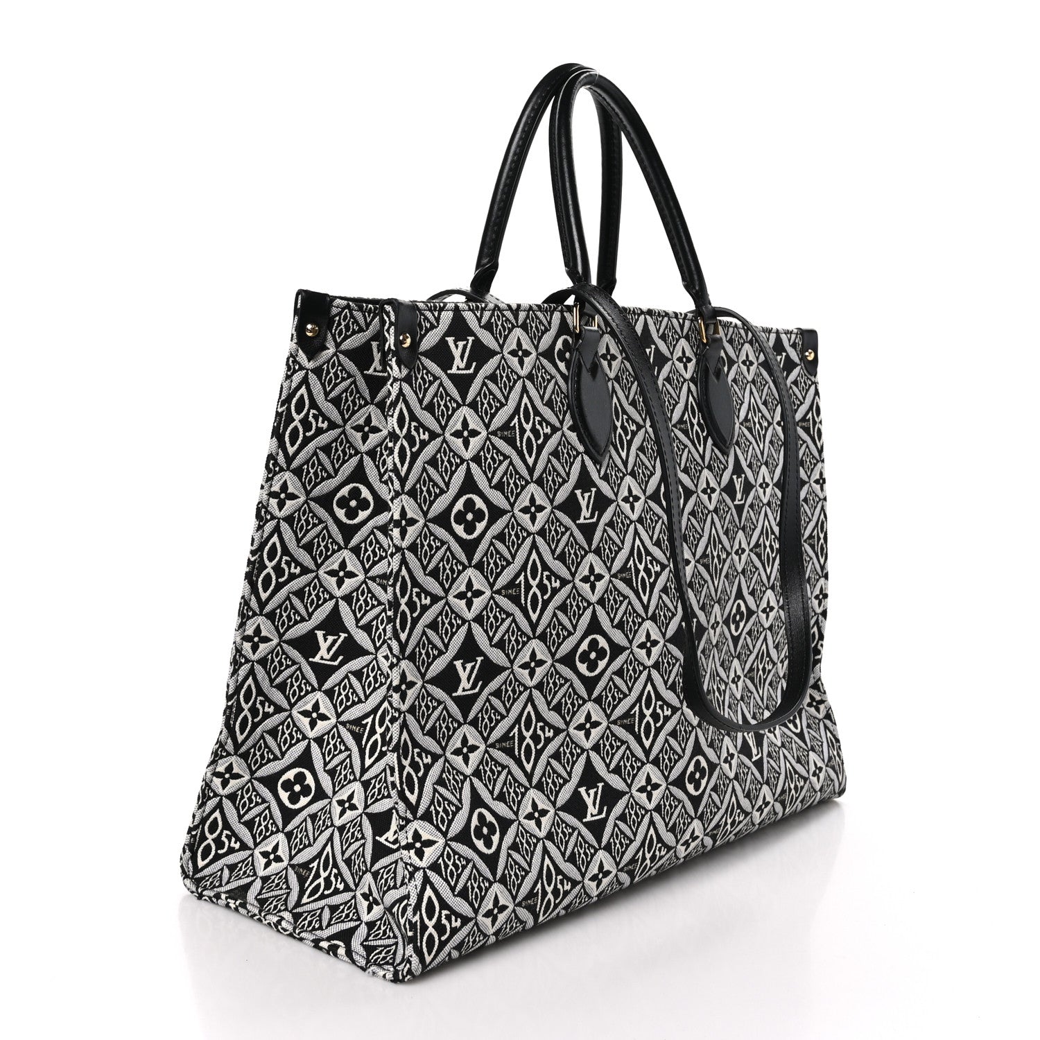 Louis Vuitton Jacquard Since 1854 Onthego GM Grey 3 of 9