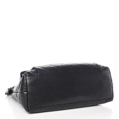 Chanel Caviar Quilted Flap Shoulder Bag Black 4 of 11