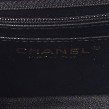 Chanel Lambskin Quilted Mini Square Flap Black 9 of 10