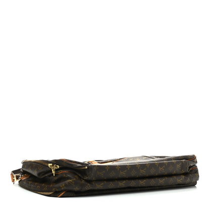 Louis Vuitton Monogram Alize 2 Compartment Luggage Travel Bag 4 of 19