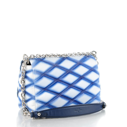 Louis Vuitton Lambskin Malletage Contraste GO-14 PM Blue 3 of 8