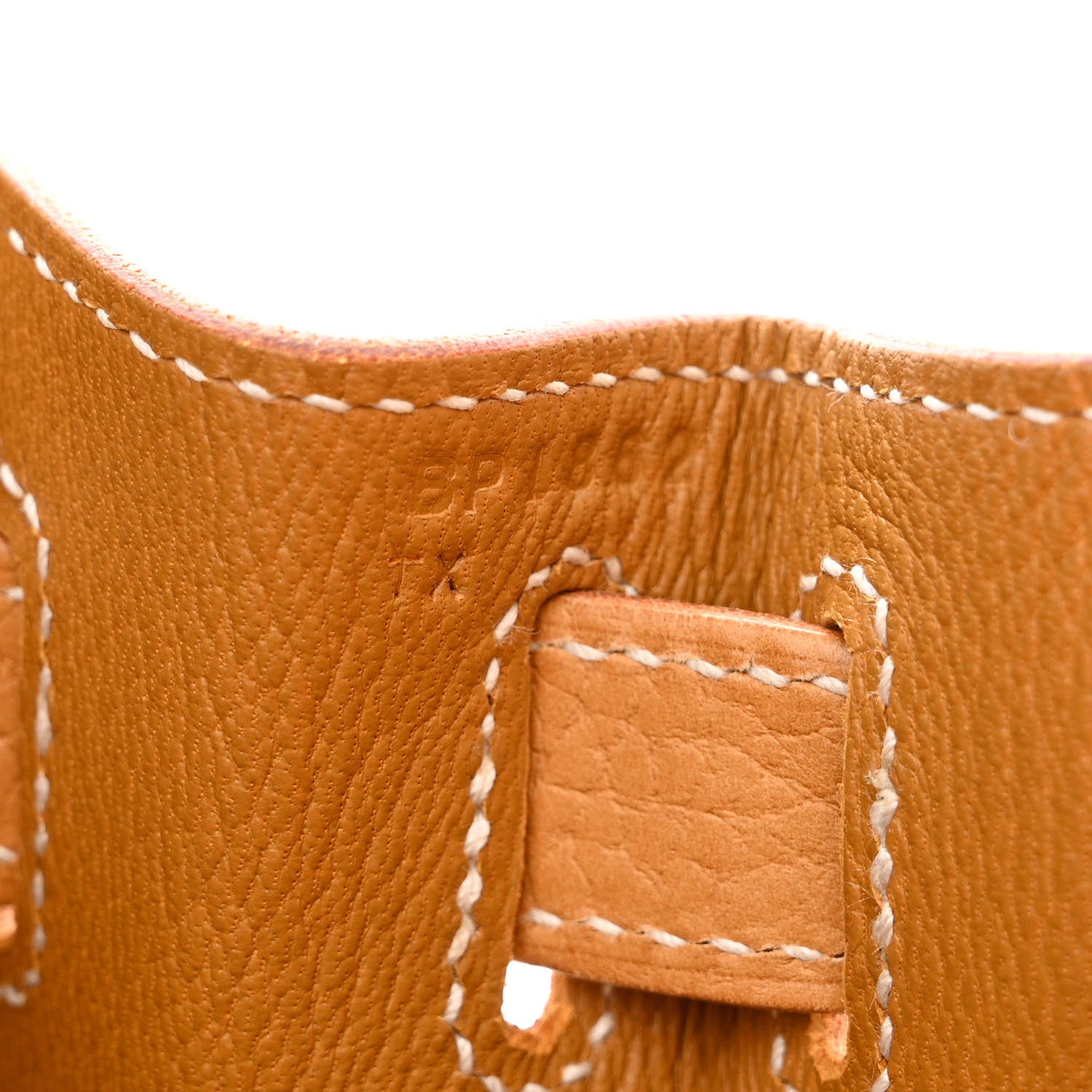 Hermes Vache Naturelle Grainee Kelly Sellier 28 Naturel Sable 7 of 12