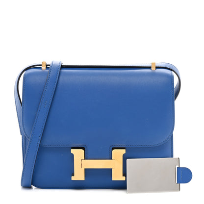 Hermes Swift Constance 18 Bleu France 3 of 15